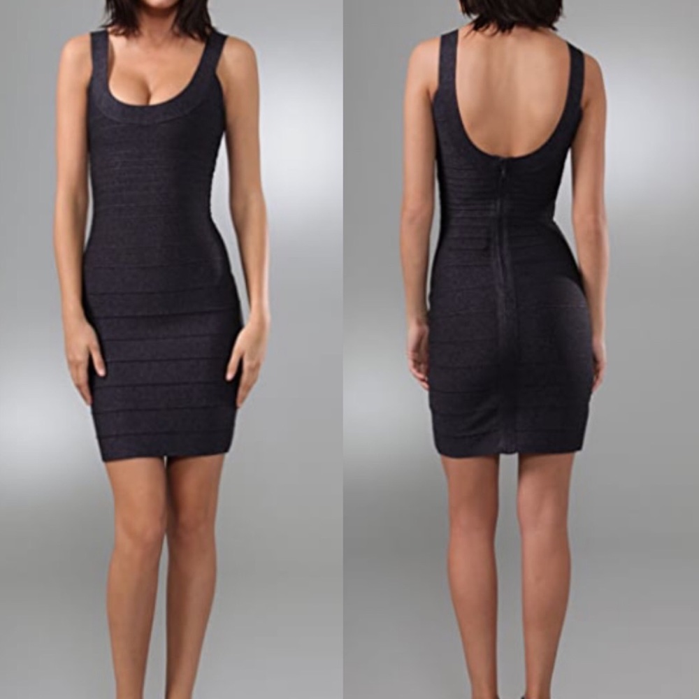 Herve Leger Lurex Essentials City Dark Night SzS